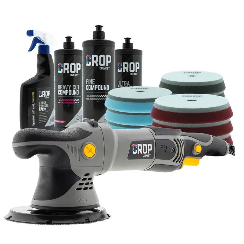 Nu Kopen CROP Turbo X21 - Ultimate Polijstmachine Set